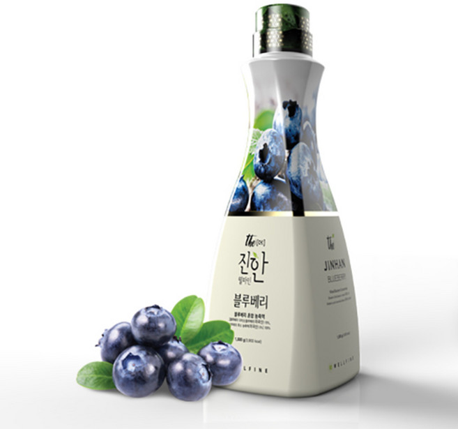웰파인 블루베리 농축액 1500g, 1.5L, 1개