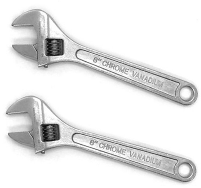 카이만 몽키스패너 8인치, 2개입