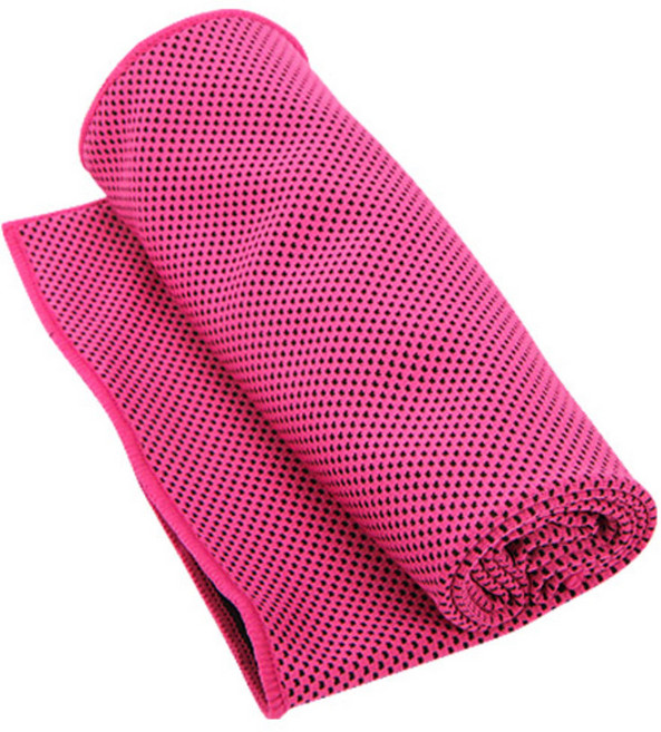루나폴리 매직얼음 쿨 스포츠 타월, 핑크, 1개