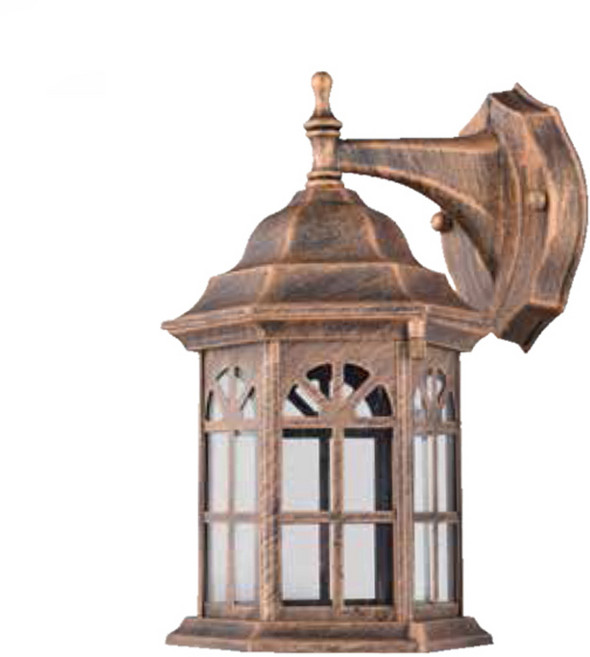 육각니엘 하향 벽조명, 엔틱