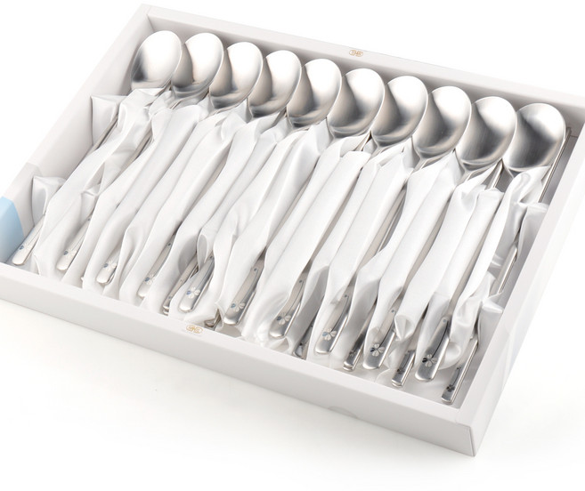 한일스텐레스 샤넬크로버 레이저, 숟가락 10p + 젓가락 10p, 1세트