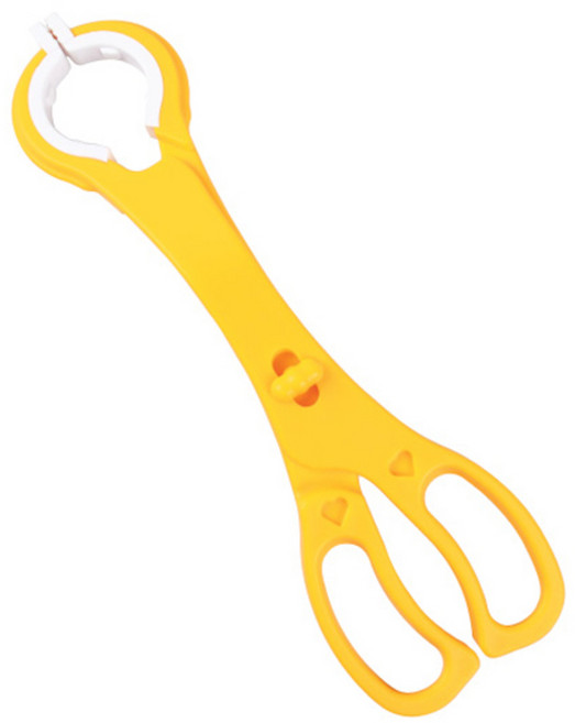 퍼펙션 젖병 소독집게, 노랑 + 백색, 1개