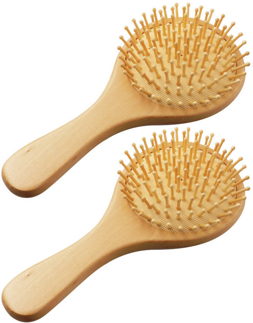 세븐스타 목원 브러쉬 대형, 원목, 2개