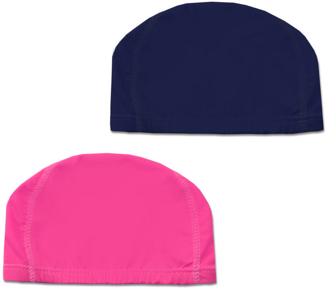 BAY-B 아동수영모, 네이비 + 핑크, 1개