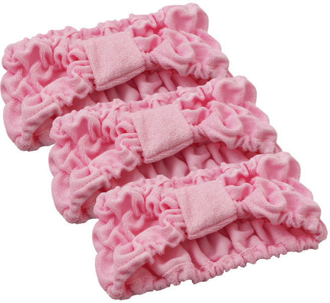 세븐스타 주름헤어밴드, 핑크, 3개