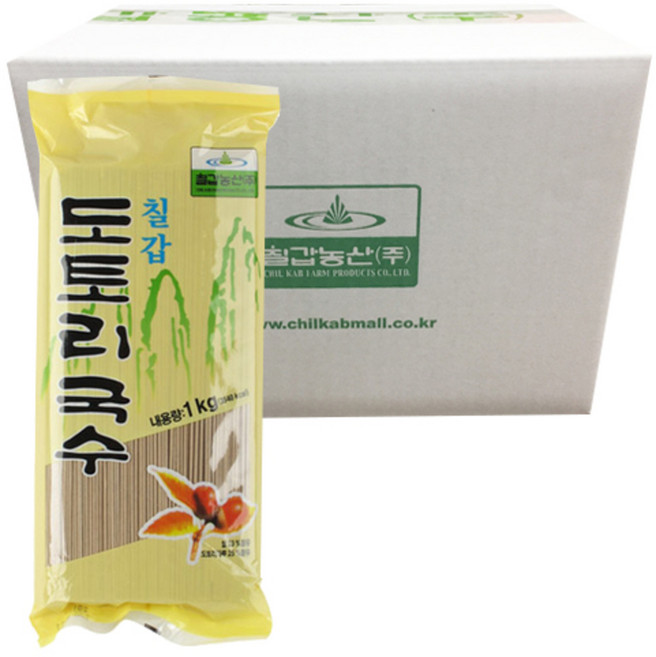 칠갑농산 도토리 국수, 1kg, 3개