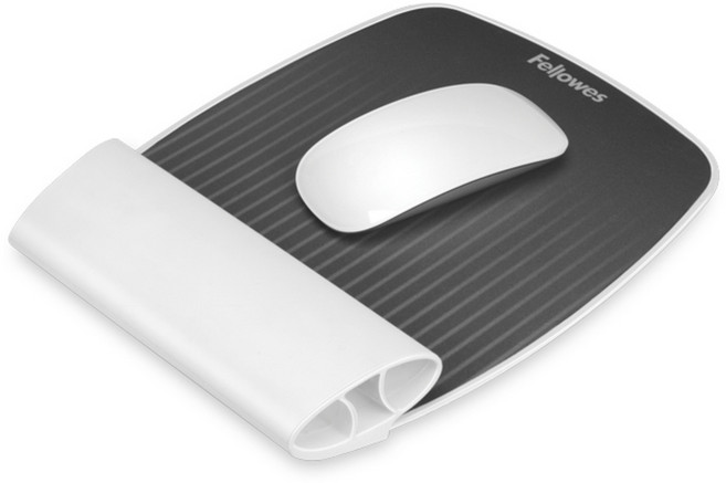 펠로우즈 I-Spire Rocking 마우스패드, 화이트, 1개