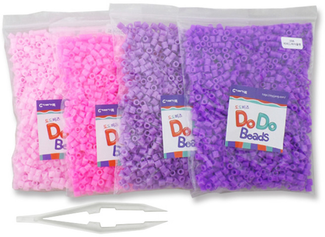 가베가족 도도비즈 학습교구 4색 입문세트 22, 26 코튼캔디, 56 로즈핑크, 82 오키드, 8 비비드바이올렛, 1세트