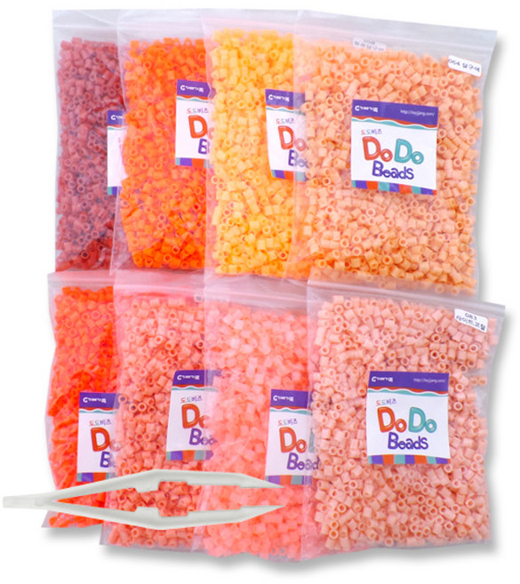 가베가족 도도비즈 학습교구 8색 리필 + 집게 세트 13, 혼합색상, 1세트