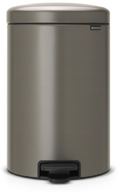 brabantia New Icon腳踏式垃圾桶, 鉑金色
