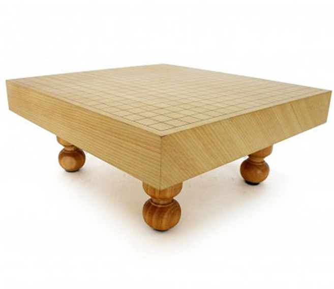 육형제바둑 신비자 2호 원형 바둑판 정규격, 혼합 색상, 1개