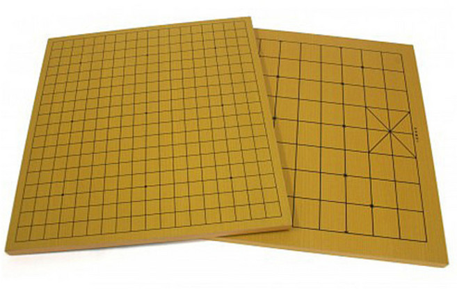 육형제바둑 516 평판 바둑장기판, 혼합 색상, 1개