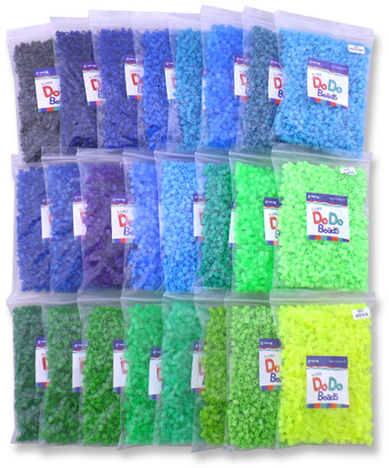 가베가족 도도비즈 학습교구 24색 리필세트, 6, 1세트