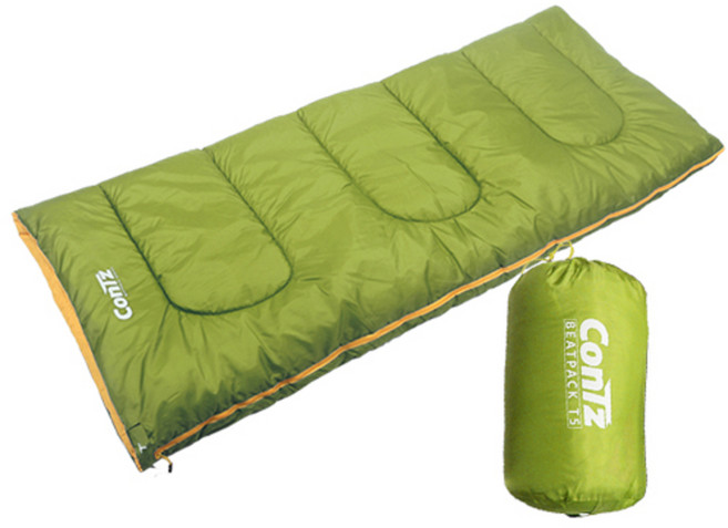 콘츠 비트팩 T5 경량 침낭, 숲, 1개