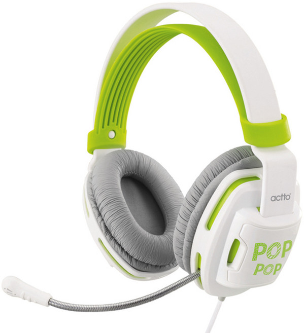 엑토 팝팝 키즈 헤드셋, BKS-74, 그린