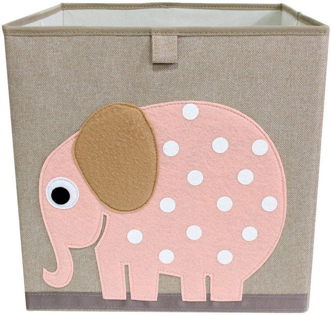 VIC 애니멀 수납 정리함, 코끼리, 1개