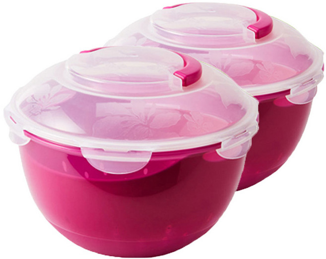 락앤락 수박 보관용기 퍼플, 6L, 2개