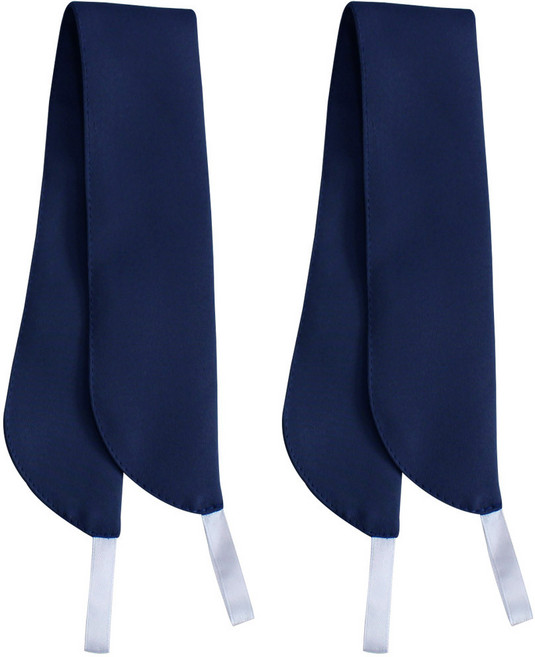 더자리 암막 커튼끈, 네이비, 2개