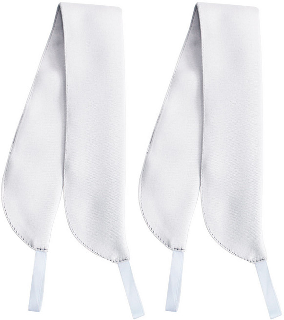 더자리 암막 커튼끈, 화이트, 2개