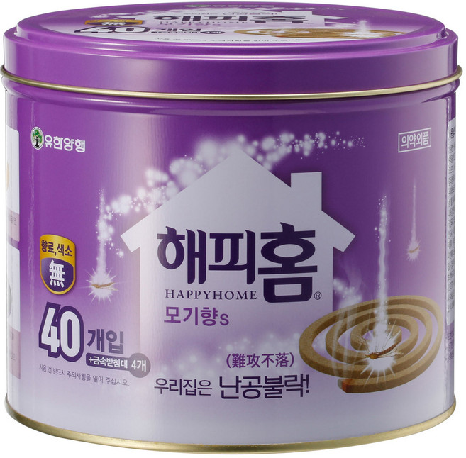 해피홈 모기향 S, 1개