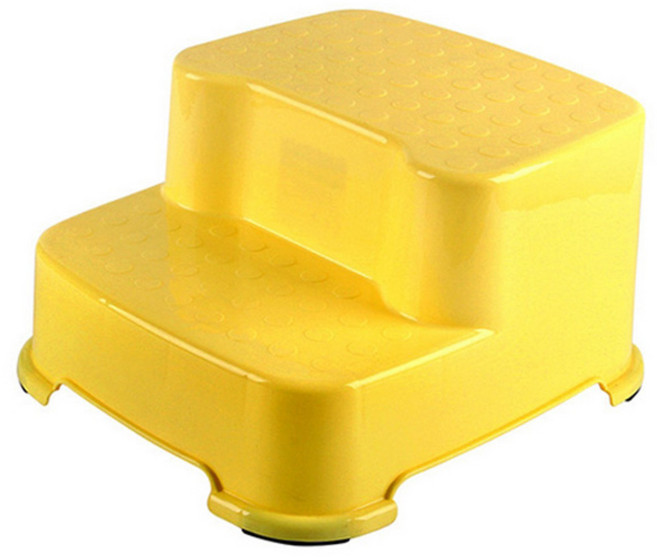 더자카 유아 디딤대용 변기발판, 옐로 (Y217LBBI210), 1개