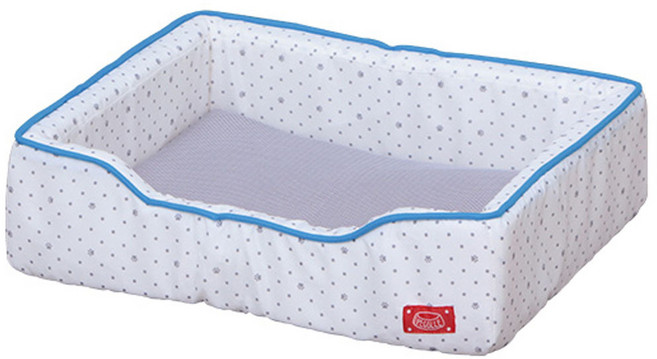 아이리스 반려동물용 쿨사각베드 PCKB-17S, 화이트, 1개