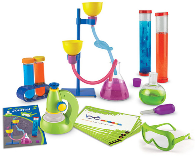 러닝리소스 디럭스 과학 실험실 세트 LER0826, 1개