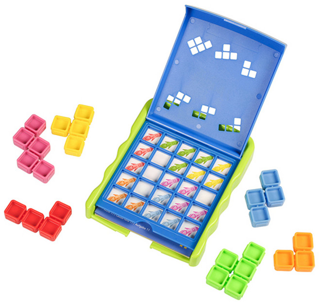 에듀케이셔널인사이츠 러닝리소스 카누들 주니어 퍼즐, 혼합 색상, 1개