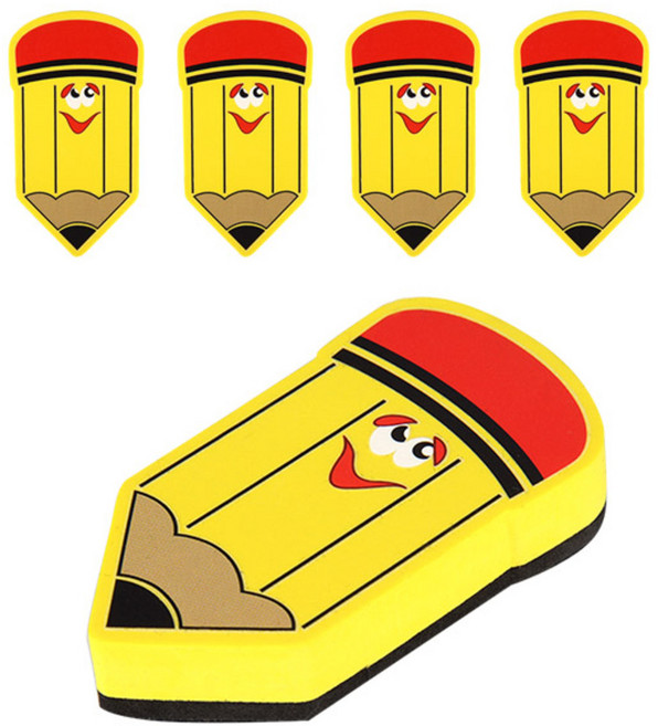 블루마토 화이트보드 지우개 자석 5p, 몽당연필