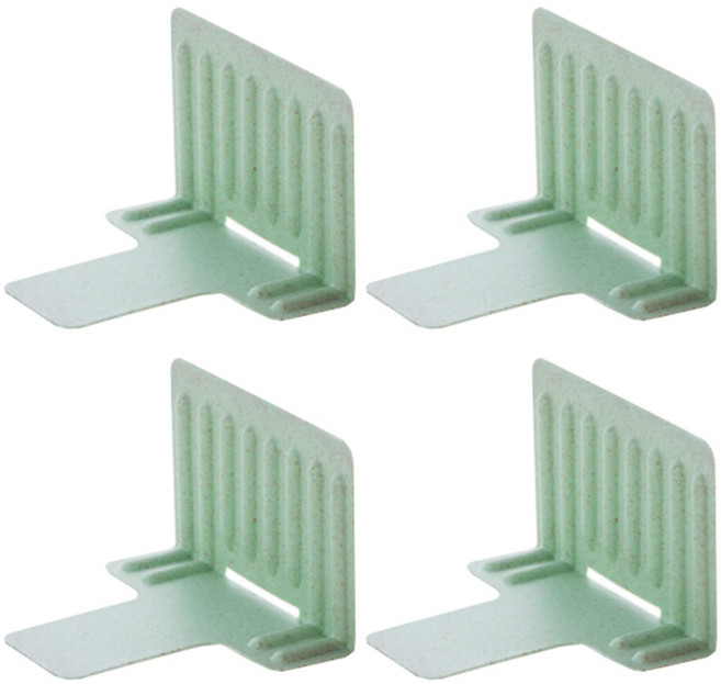 냉장고 서랍정리 파티션, 그린, 4개