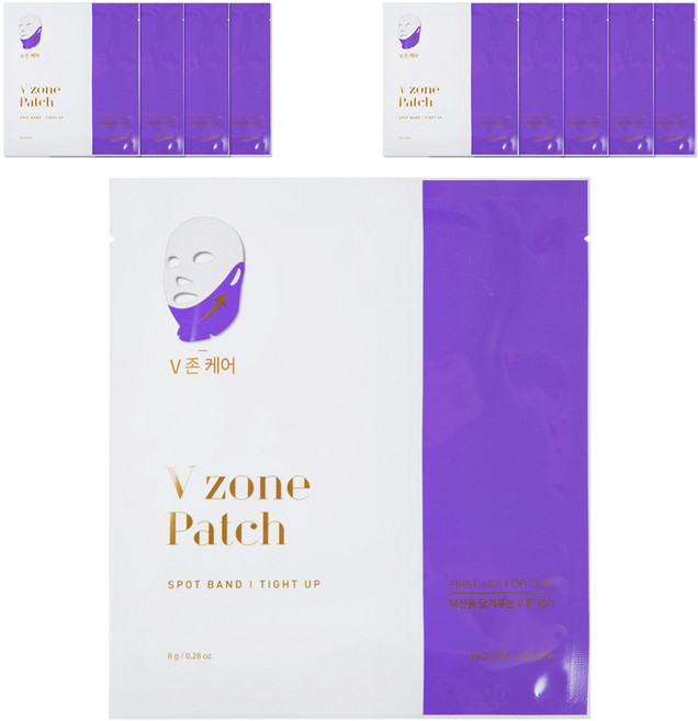 홀리카홀리카 스팟 밴드 패치 V존 케어, 10개입, 1개