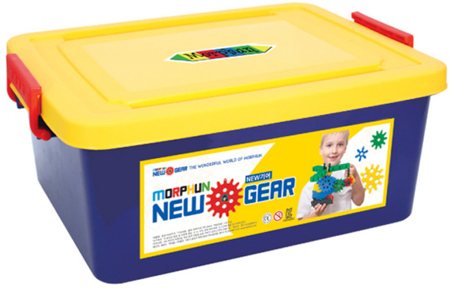 몰펀 뉴기어 세트, 혼합 색상, 1개