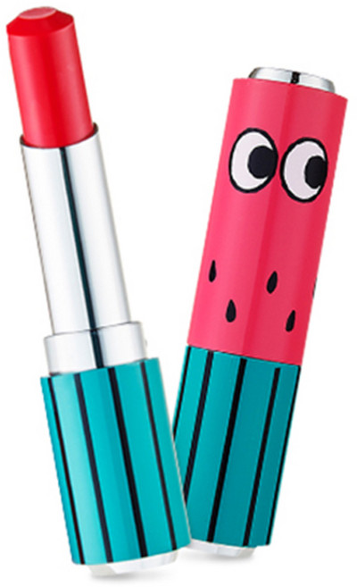 에뛰드하우스 글라스 틴팅 립스 톡 녹지마 수박바 3g, RD303 초커레드, 1개