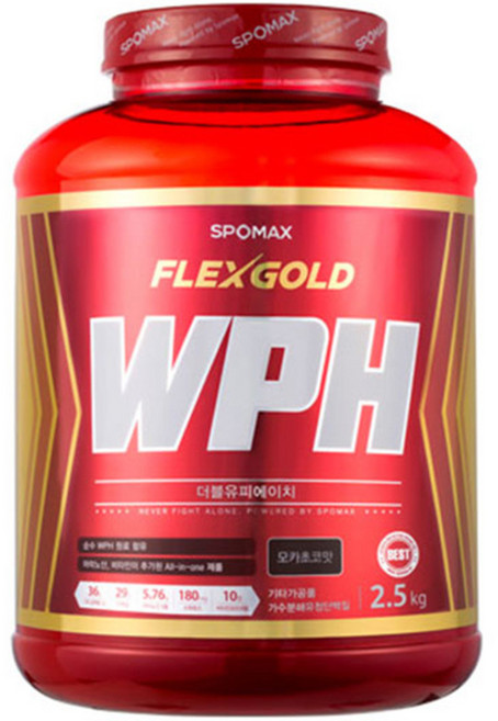 스포맥스 더블유피에이치 프로틴 모카초코, 2.5kg, 1개