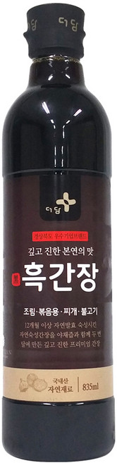 더담 흑간장, 835ml, 1개