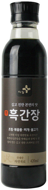 더담 흑간장, 420ml, 1개