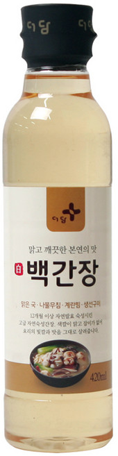 더담 백간장, 420ml, 1개