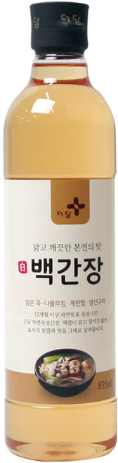 더담 백간장, 835ml, 1개