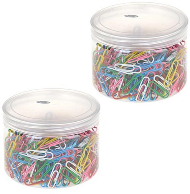 블루마토 컬러 클립1, 500개, 2개입