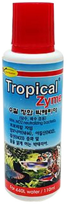 서울아쿠아룸 트로피칼 자임 수질 정화 박테리아, 110ml, 1개