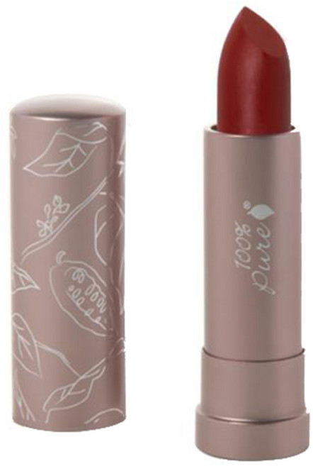 100퍼센트퓨어 코코아 버터 세미 매트 립스틱 4.5g, 1개, 블러드오렌지(Blood Orange)