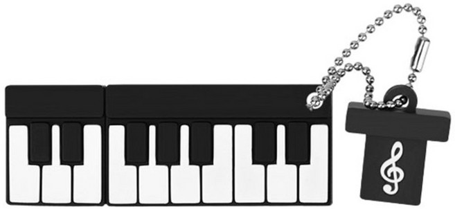 칼론 피아노 캐릭터 오픈형 USB 메모리, 8GB