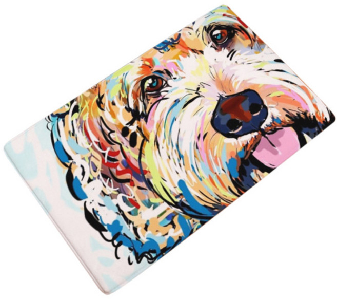 더자카 수채화 애니멀 욕실매트, Y394LBBM085