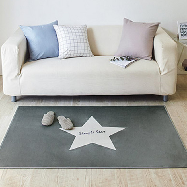 쉬즈홈 심플스타 DTP 극세사 카페트