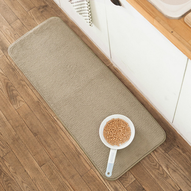 쉬즈홈 헤이즐 메모리폼 키친매트, 브라운