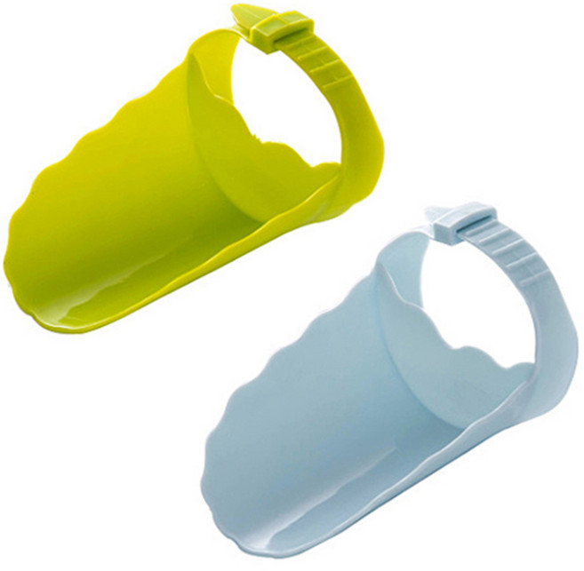 리버그린 벨트 수도꼭지 연장, 블루 + 그린, 1세트