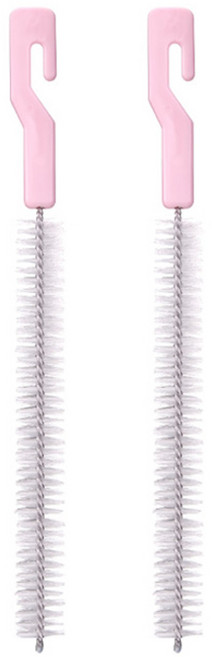 빨대전용 세척솔, 2개, 핑크