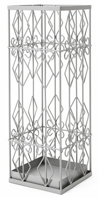 룸앤홈 스페이드 사각 우산꽂이 그레이, 1개