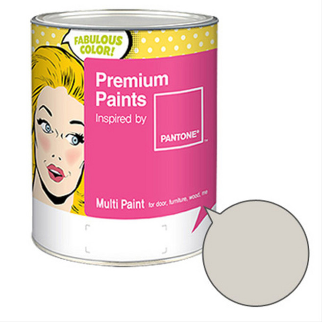 노루페인트 팬톤 멀티 에그쉘광 페인트, 문빔(13-0000), 1L, 1개