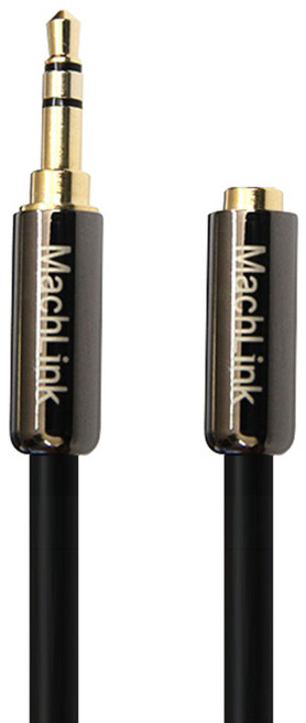 마하링크 3.5mm 3극 스테레오 고급형 연장 케이블 ML-SEH010, 1개, 1m